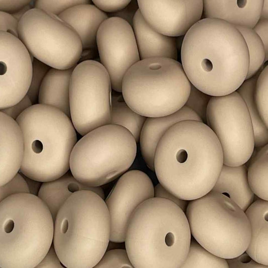 14MM ABACUS BEAD GRANOLA #85
