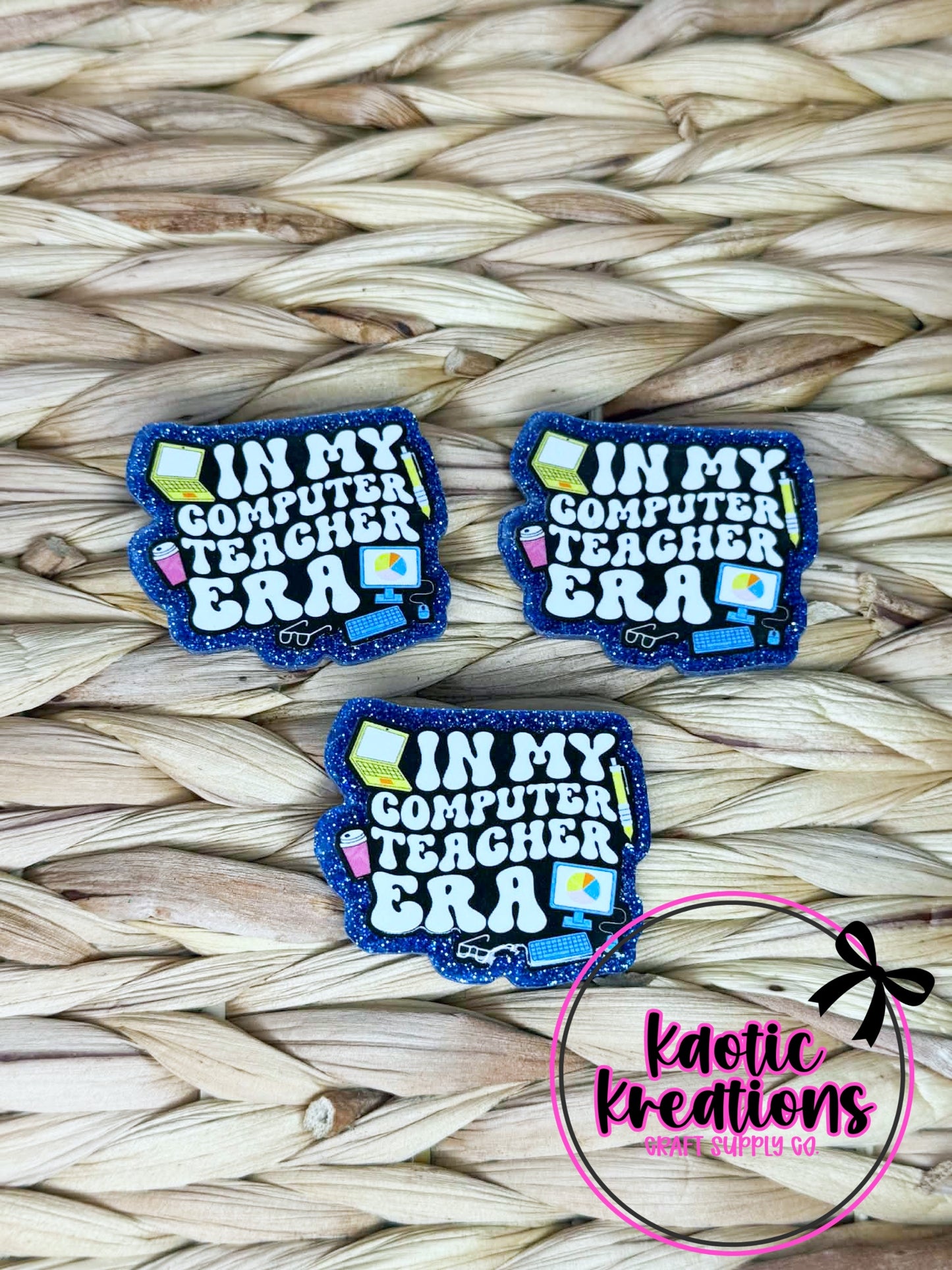 FLATBACK ACRYLIC IN MY COMPUTER TEACHER ERA F20 (1ct)