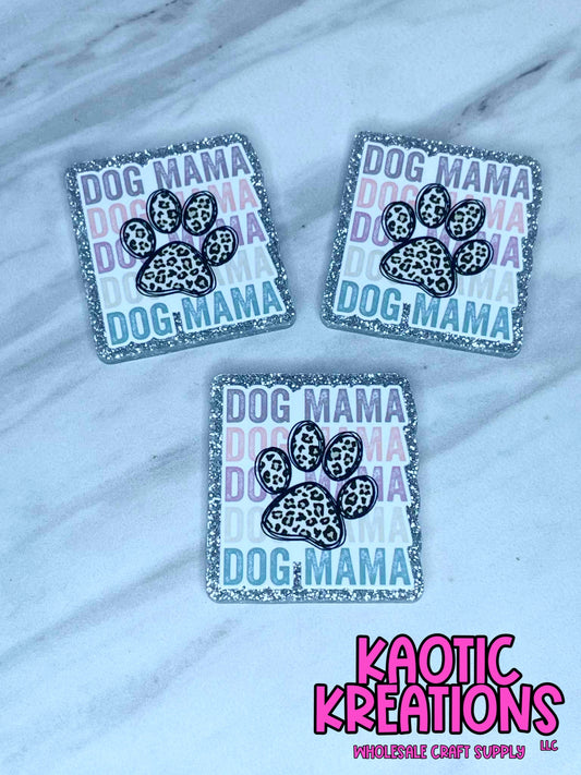 FLATBACK ACRYLIC DOG MAMA F633 (1ct)