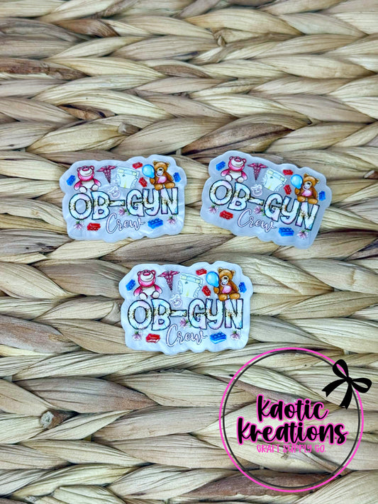 *CUSTOM* FLATBACK ACRYLIC OB-GYN F384 (1ct)