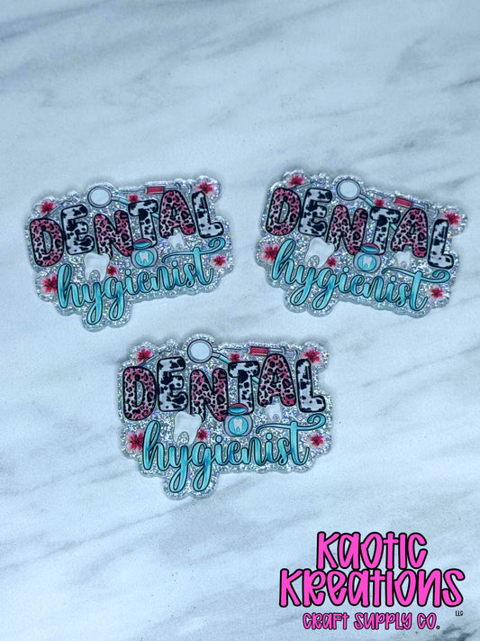 FLATBACK ACRYLIC DENTAL HYGIENIST F663 (1ct)