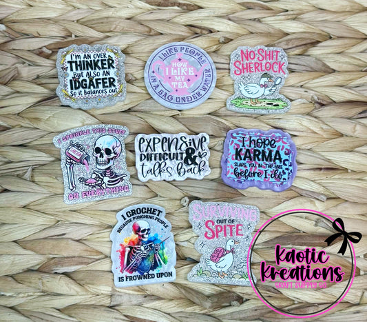 8pc FLATBACK BUNDLE FB7 (1ct)