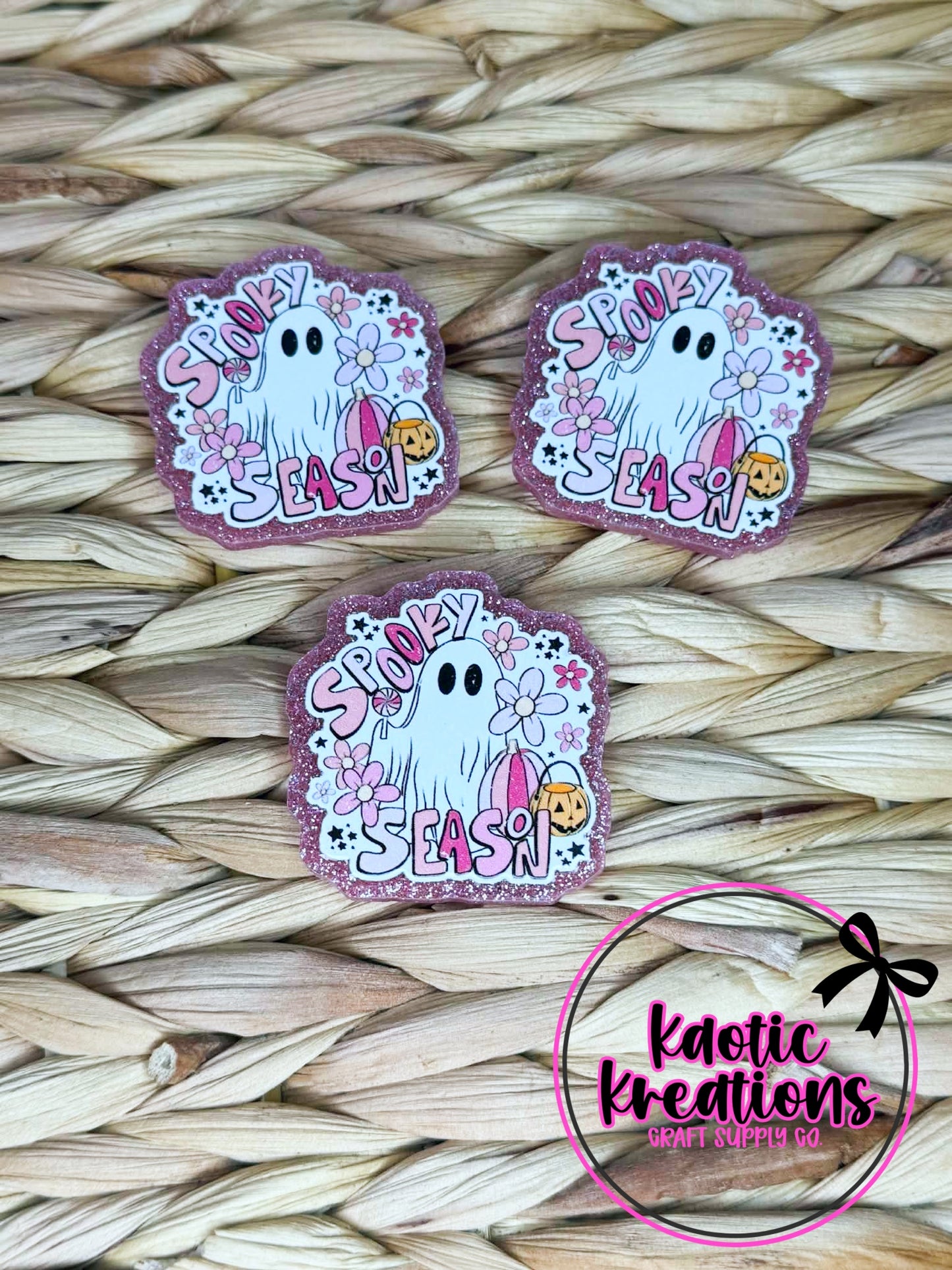 FLATBACK ACRYLIC SPOOKY SEASON F97 (1ct)