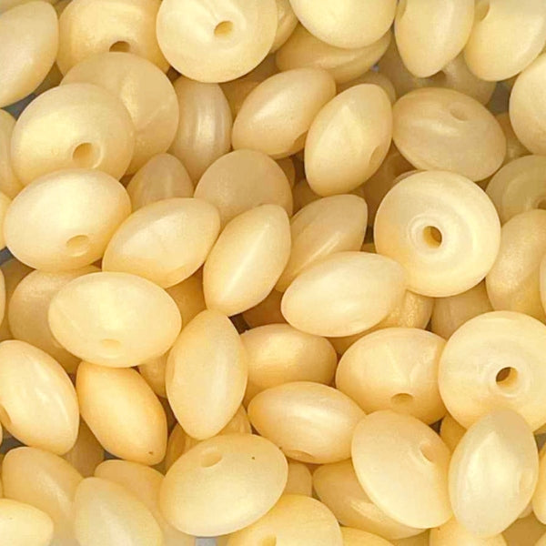 #142 12MM LENTIL TUCSANY MARBLE (1ct)