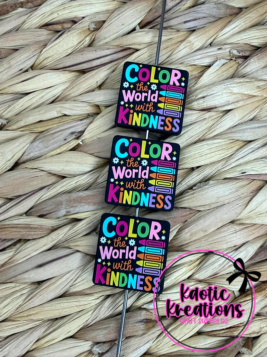 COLOR THE WORLD WITH KINDNESS SILICONE FOCAL D46 (1ct)