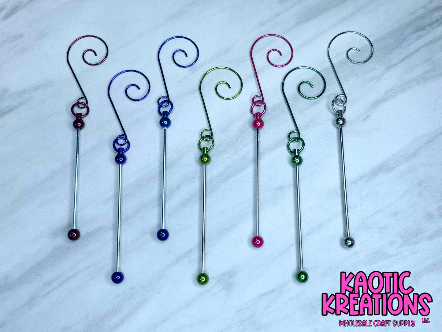 BEADABLE ORNAMENT HOOK (1ct)