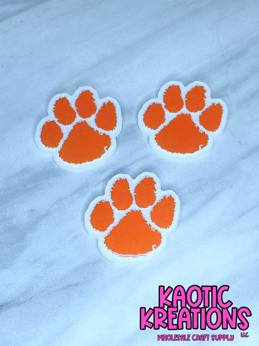 *CUSTOM* FLATBACK ACRYLIC TIGER PAW F557 (1ct)