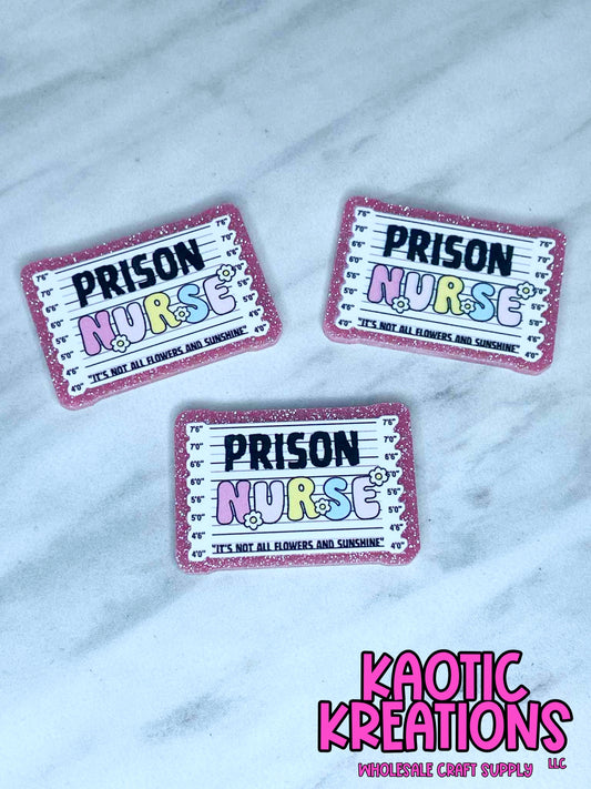 FLATBACK ACRYLIC PRISON NURSE F201 (1ct)
