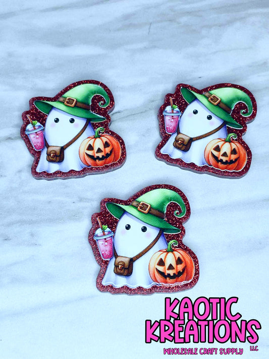 FLATBACK ACRYLIC CUTE GHOST F446 (1ct)