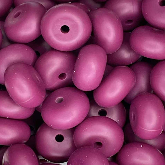 14MM ABACUS BEAD MERLOT #24