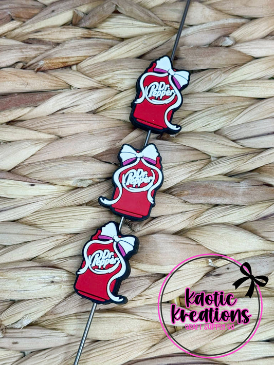 DR. PEPPER W/BOW SILICONE FOCAL D121 (1ct)
