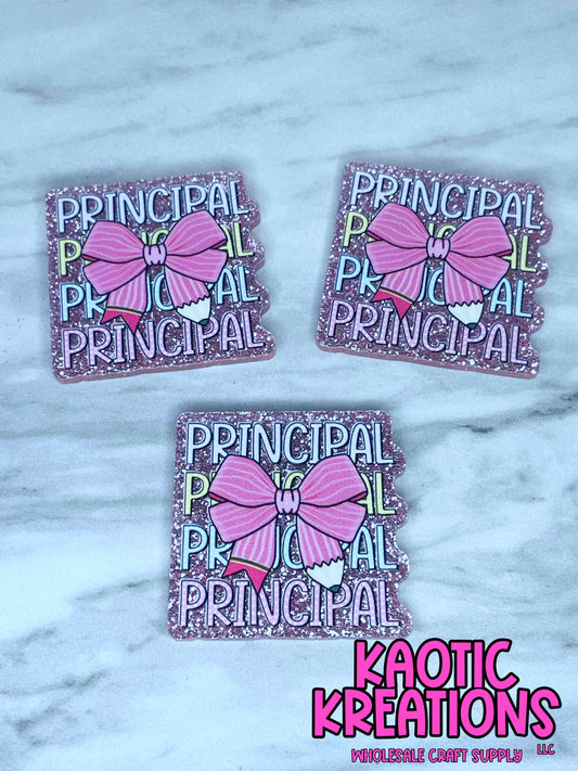 FLATBACK ACRYLIC PRINCIPAL F398 (1ct)