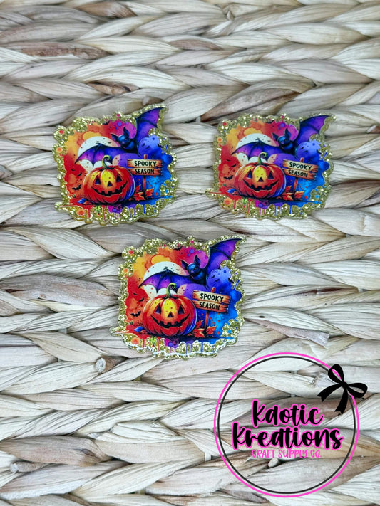 FLATBACK ACRYLIC SPOOKY SEASON F70 (1ct)