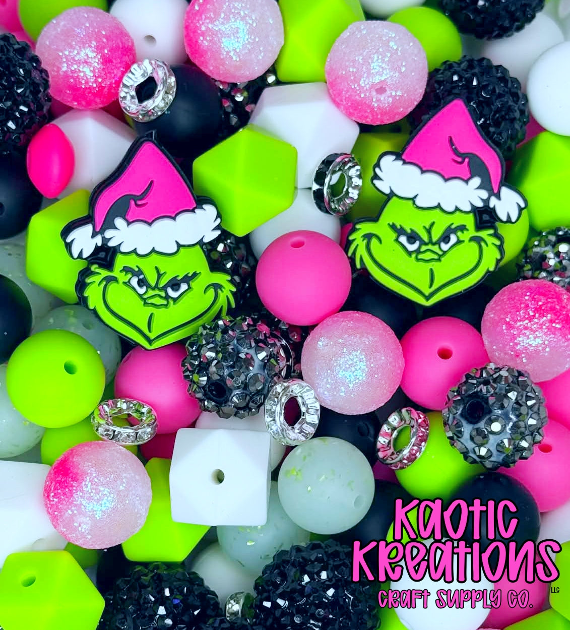 *KAELANN'S KREATION* ACRYLIC SILICONE BEAD MIX #79 (36ct)