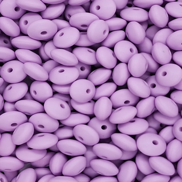 WHOLESALE PACK - 12MM LENTIL #98 LILAC (25ct)