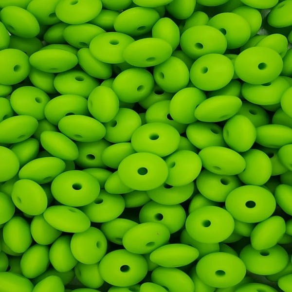 WHOLESALE PACK - 12MM LENTIL #206 RADIOACTIVE (25ct)